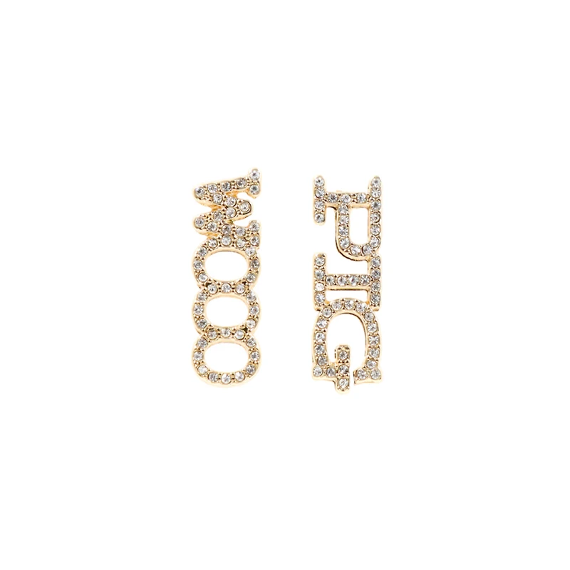 Brianna Cannon Arkansas Razorbacks Wooo Pig Pavé Rhinestone Studs