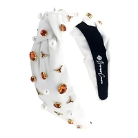 Brianna Cannon Texas Longhorns Logo Headband