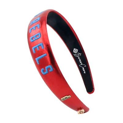 Brianna Cannon Ole Miss Rebels Thin Embroidered Headband