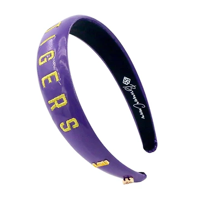 Brianna Cannon LSU Tigers Thin Embroidered Headband