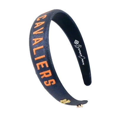 Brianna Cannon Virginia Cavaliers Thin Embroidered Headband