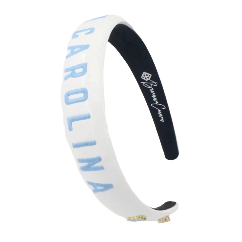 Brianna Cannon North Carolina Tar Heels Thin Embroidered Headband