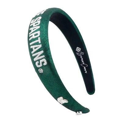 Brianna Cannon Michigan State Spartans Thin Embroidered Headband