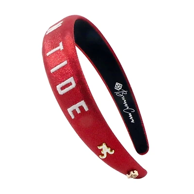 Brianna Cannon Alabama Crimson Tide Thin Embroidered Headband