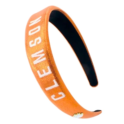 Brianna Cannon Clemson Tigers Thin Embroidered Headband