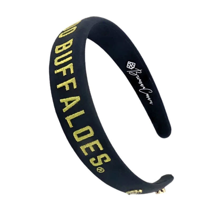 Brianna Cannon Colorado Buffaloes Thin Embroidered Headband