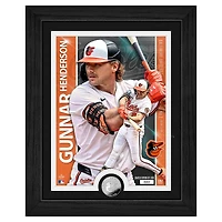 Highland Mint Gunnar Henderson Baltimore Orioles 13" x 16" Silver Coin Photo Mint