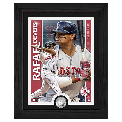 Highland Mint Rafael Devers Boston Red Sox 13" x 16" Silver Coin Photo Mint