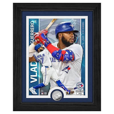 Highland Mint Vladimir Guerrero Jr. Toronto Blue Jays 13" x 16" Silver Coin Photo Mint