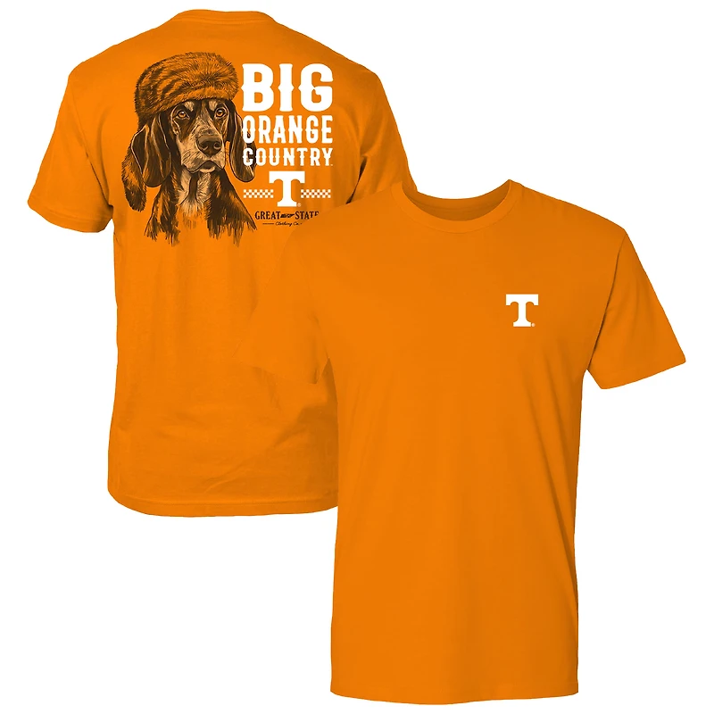 Men's Tennessee Orange Tennessee Volunteers Rally Mascot T-Shirt