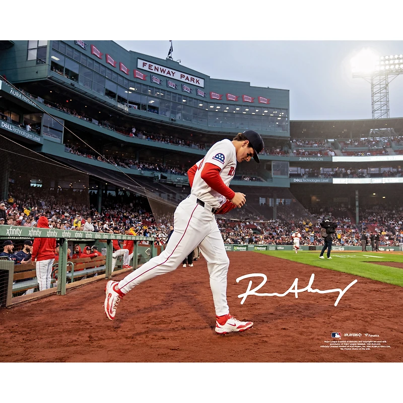 Roman Anthony Boston Red Sox Autographed 16" x 20" MLB Debut Photograph