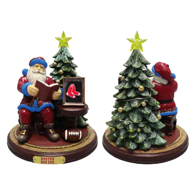 The Memory Company Boston Red Sox Christmas Story Santa Figurine