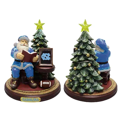 The Memory Company North Carolina Tar Heels Christmas Story Santa Figurine