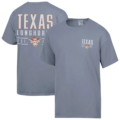 Men's ComfortWash  Gray Texas Longhorns Big Name T-Shirt
