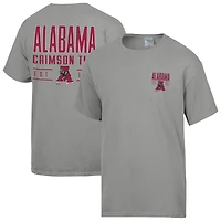 Men's ComfortWash  Gray Alabama Crimson Tide Big Name T-Shirt