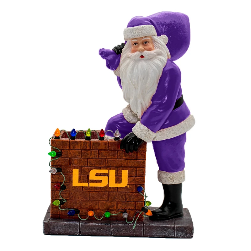 The Memory Company LSU Tigers Up On the Roof Top Figurine