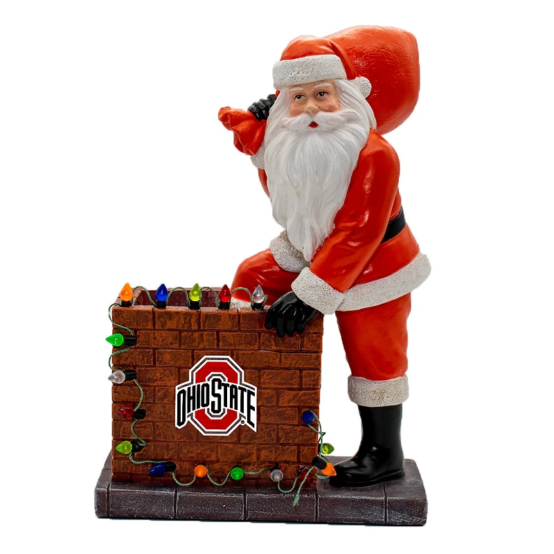 The Memory Company Ohio State Buckeyes Up On the Roof Top Figurine