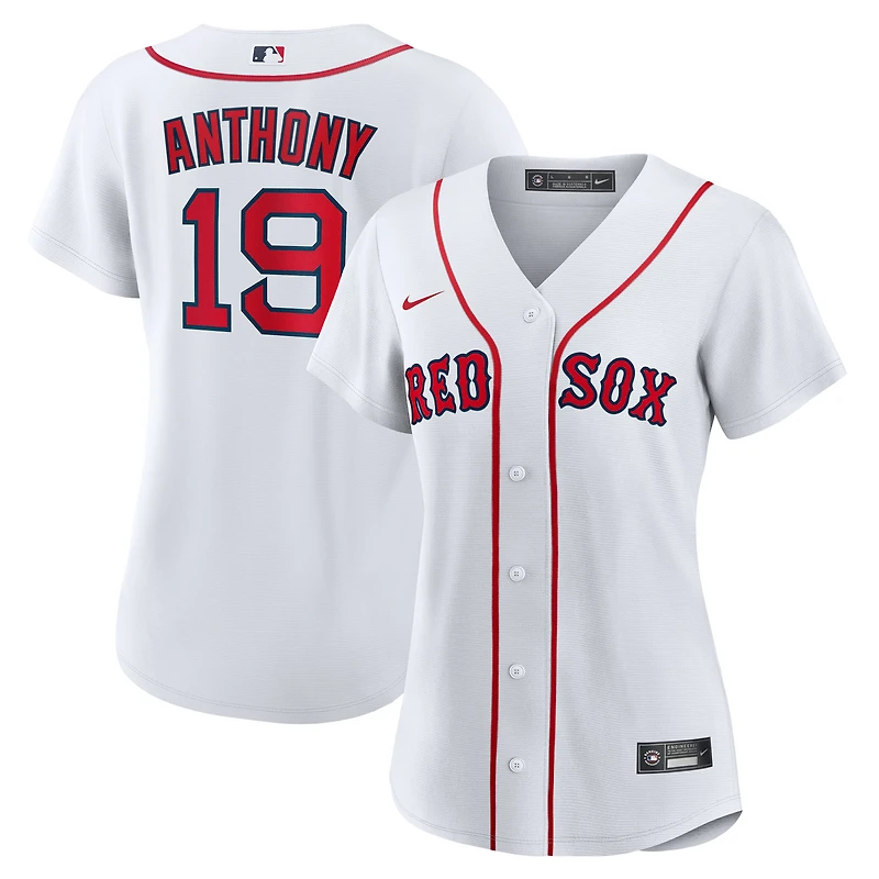 Women's Nike Roman Anthony White Boston Red Sox Home Replica Jersey