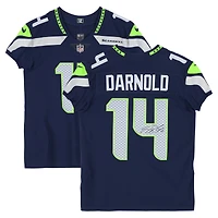 Sam Darnold Seattle Seahawks Autographed Navy Nike Elite Jersey