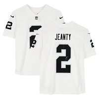 Ashton Jeanty Las Vegas Raiders Autographed White Nike Limited Jersey