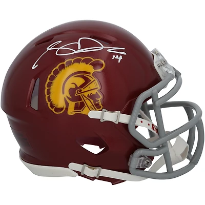 Sam Darnold USC Trojans Autographed Riddell Speed Mini Helmet
