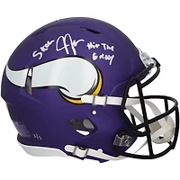 Justin Jefferson Minnesota Vikings Autographed Riddell Speed Authentic Helmet with "SKOL" & "Hit the Griddy" Inscriptions - Limited Edition of 5