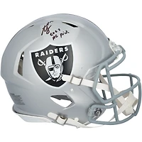 Ashton Jeanty Las Vegas Raiders Autographed Riddell Speed Authentic Helmet with "2025 #6 Pick" Inscription