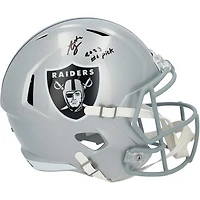 Ashton Jeanty Las Vegas Raiders Autographed Riddell Speed Replica Helmet with "2025 #6 Pick" Inscription