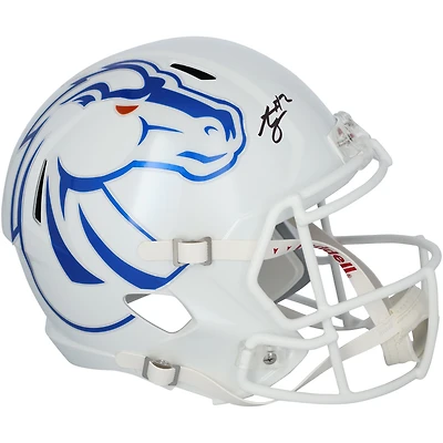 Ashton Jeanty Boise State Broncos Autographed Riddell Speed Replica Helmet