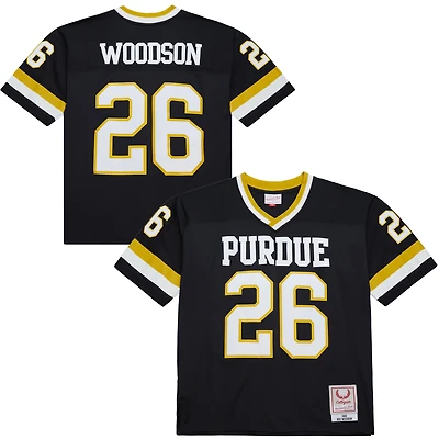 Men's Mitchell & Ness Rod Woodson Black Purdue Boilermakers 1986 College Vault Legacy Jersey