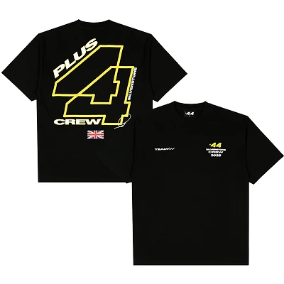 Men's Complex Lewis Hamilton Black Formula 1 Plus 44 Crew Silverstone T-Shirt