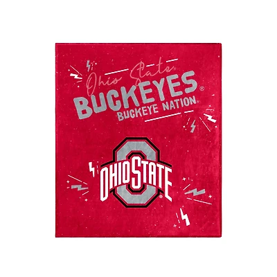 Ohio State Buckeyes 60" x 70" Plush Throw Blanket