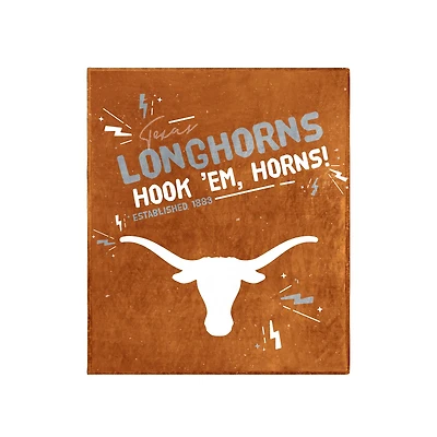 Texas Longhorns 60" x 70" Plush Throw Blanket