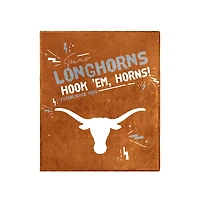 Texas Longhorns 60" x 70" Plush Throw Blanket