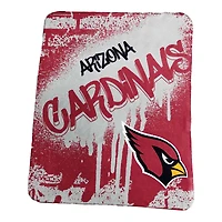 Logo Brands Arizona Cardinals 50" x 60" Classic Graffiti Fleece Throw Blanket