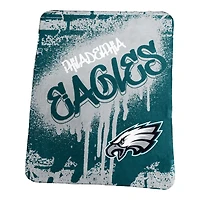 Logo Brands Philadelphia Eagles 50" x 60" Classic Graffiti Fleece Throw Blanket