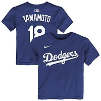 Toddler Yoshinobu Yamamoto Royal Los Angeles Dodgers Name & Number T-Shirt