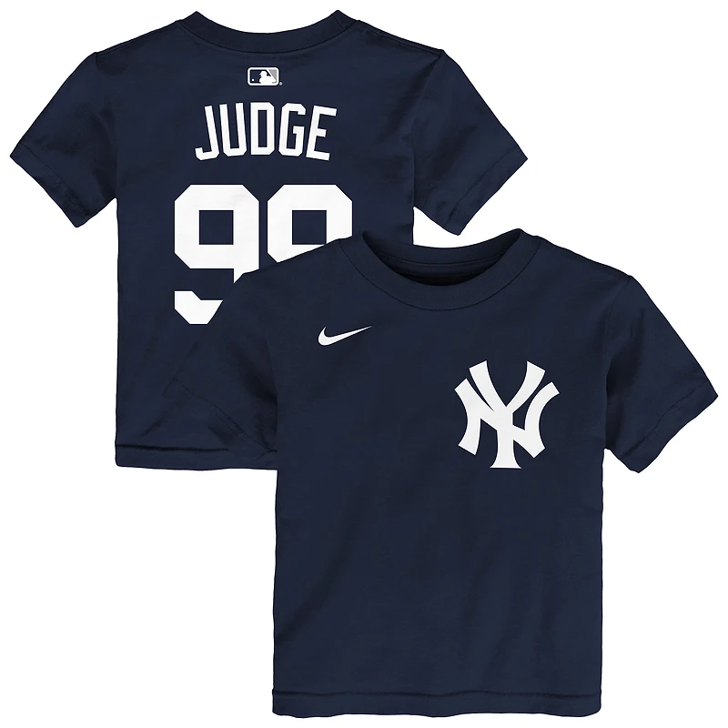 Infant Nike Aaron Judge Navy New York Yankees Name & Number T-Shirt