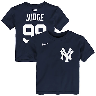 Infant Nike Aaron Judge Navy New York Yankees Name & Number T-Shirt