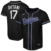 Youth Nike Shohei Ohtani Black Los Angeles Dodgers Fashion Replica Player Jersey