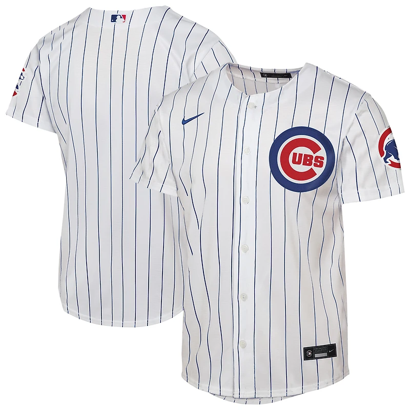 Youth Nike  White Chicago Cubs Home Stadium Jersey