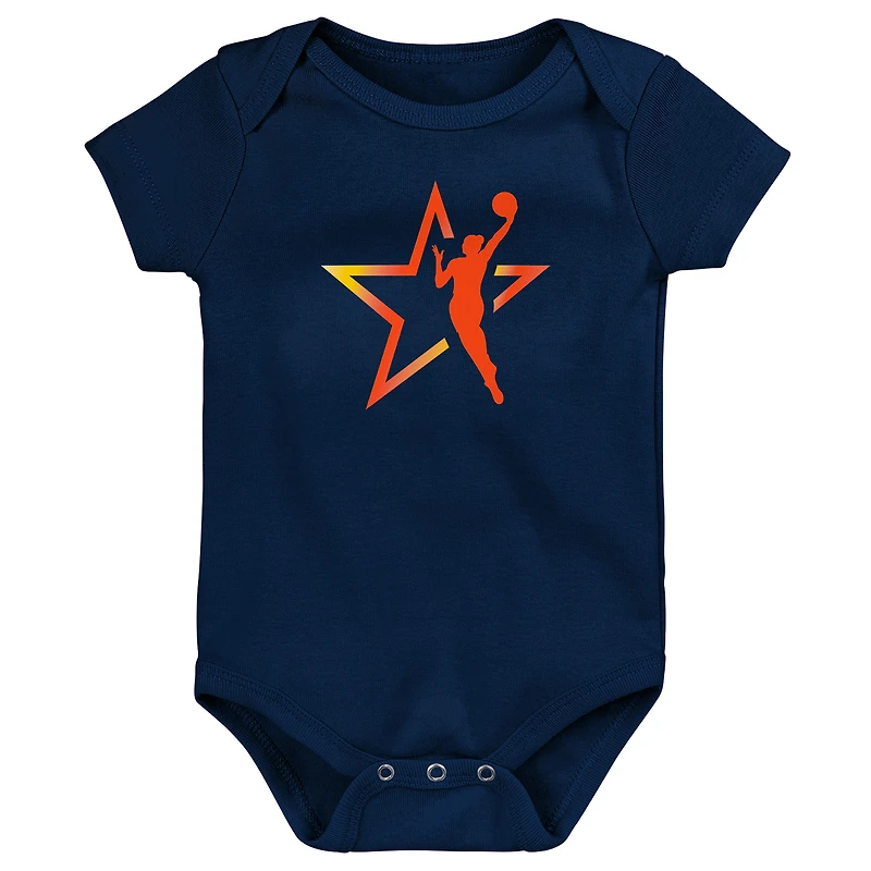 Infant Navy 2025 WNBA All-Star Game Bodysuit
