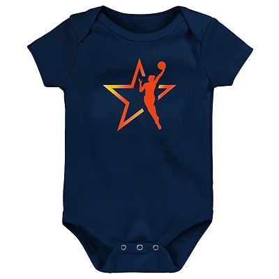 Infant Navy 2025 WNBA All-Star Game Bodysuit