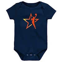 Infant Navy 2025 WNBA All-Star Game Bodysuit
