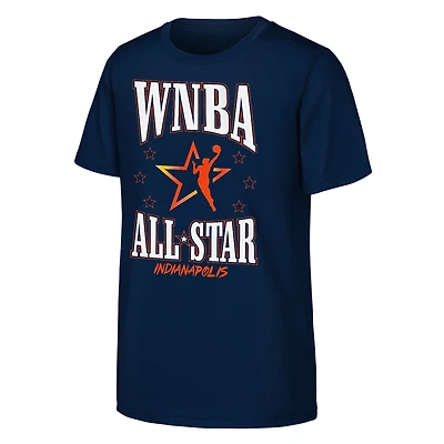 Youth Navy 2025 WNBA All-Star Game Day T-Shirt