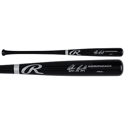 Corbin Carroll Arizona Diamondbacks Autographed Black Rawlings Pro Bat with "2023 NL ROY" Inscription