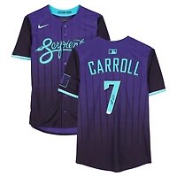 Corbin Carroll Arizona Diamondbacks Autographed Purple Nike City Connect Limited Jersey
