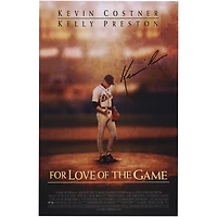 Kevin Costner For Love Of The Game Autographed 11" x 17" Movie Poster