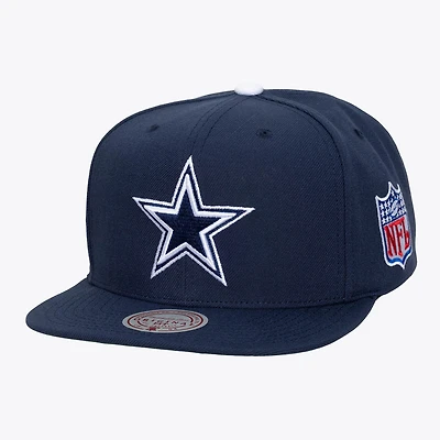 Men's Mitchell & Ness  Navy Dallas Cowboys Legendary Home Snapback Hat