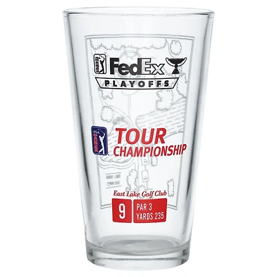 TOUR Championship 16oz. Signature Hole Series #9 Glass